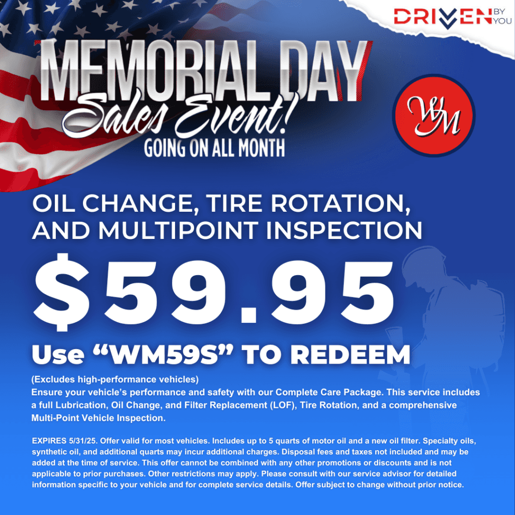 Oil Change Special