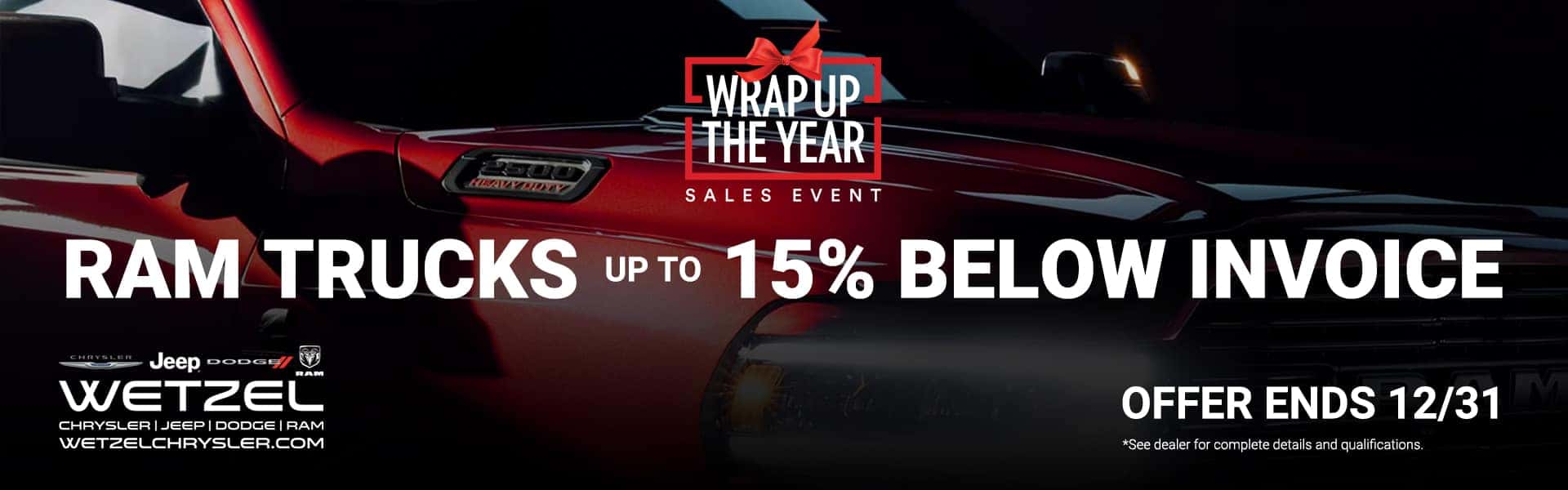 Wetzel Chrysler Jeep Dodge Ram in Richmond, IN New and Used Car Dealer