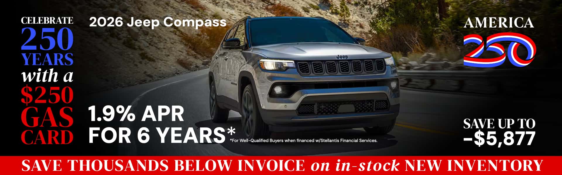 Jeep Compass Save up to $5,877