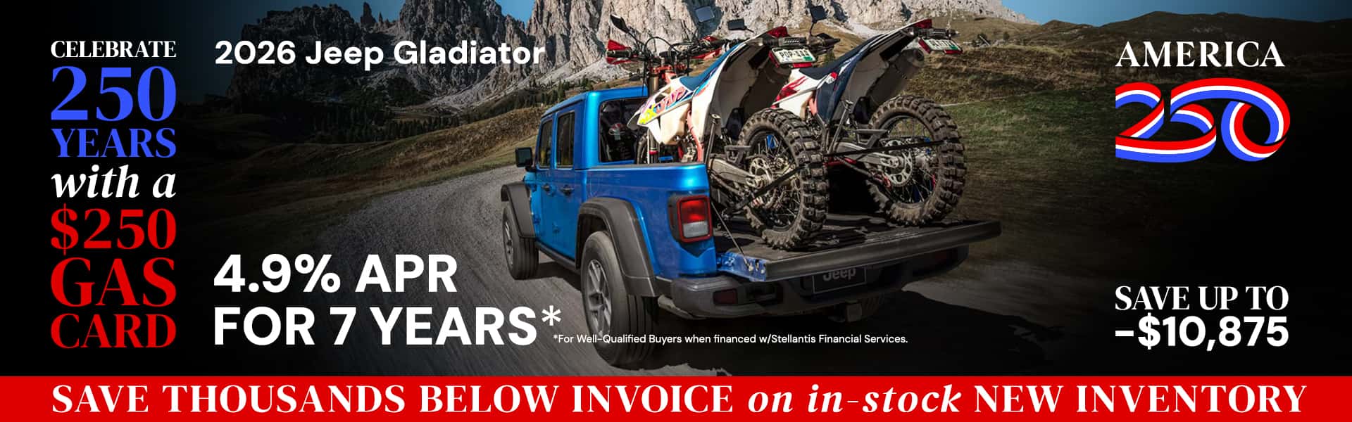 Jeep Gladiator Save up to $10,875
