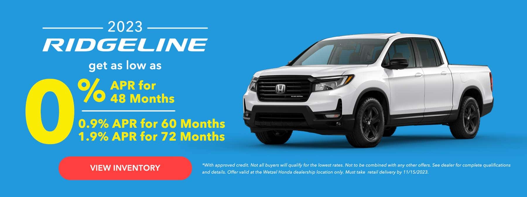 Ridgeline Lowered