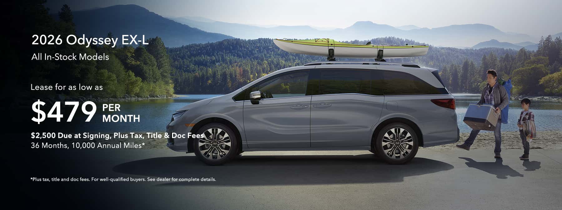 Honda Odyssey EX-L Lease