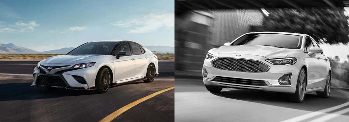  Review the 2020 Toyota Camry vs 2020 Ford Fusion comparison in Shreveport LA 