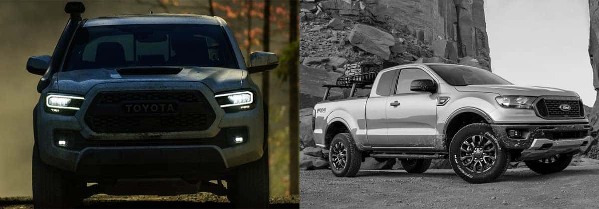 Explore the 2020 Toyota Tacoma vs 2020 Ford Ranger comparison in Shreveport LA