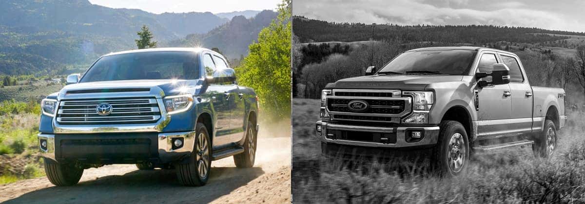  Check out the 2020 Toyota Tundra vs 2020 Ford Super Duty comparison in Shreveport LA 