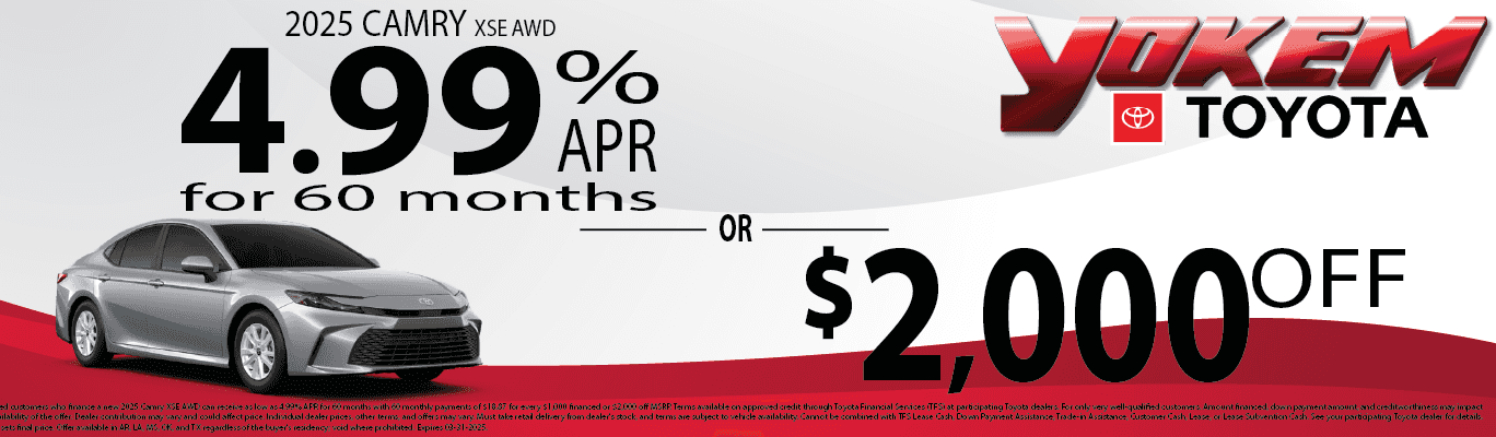 Yokem Toyota l Shreveport Toyota near Bossier City LA, Texarkana TX