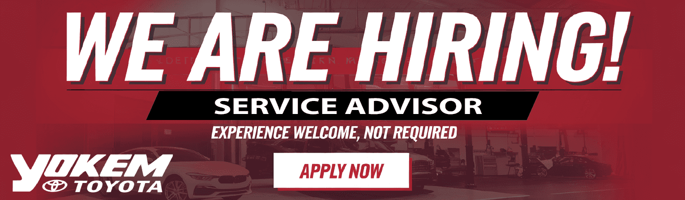 Join the Team as a Service Advisor at Yokem Toyota in Shreveport, LA