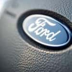 ford horn on steering wheel