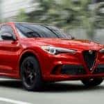 Red 2020 Alfa Romeo Stelvio